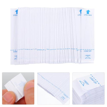 FRCOLOR 100pcs Disposable Digital Covers Easy to Install Probe Sleeves for Home and Use Compatible Digital Thermometers Protects Against