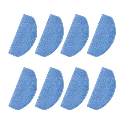 Robot Vacuum Mop Pads Wipes for Tikom G8000/G8000Pro Robotic Vacuum Cleaner(8 Mop Pads) - color: 8 Mop Pads