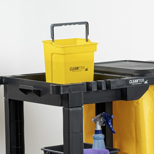 Restaurantware 4 qt Yellow Cleaning Bucket - color: Yellow, size: 4 Quarts
