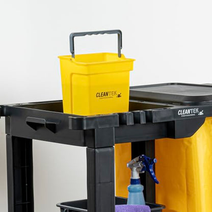 Restaurantware 4 qt Yellow Cleaning Bucket - color: Yellow, size: 4 Quarts