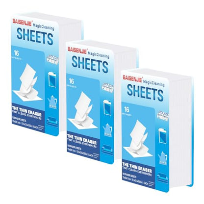 Magic Sponge Eraser Sheets, 48 PCS Melamine Sponges for Kitchen, Bathroom