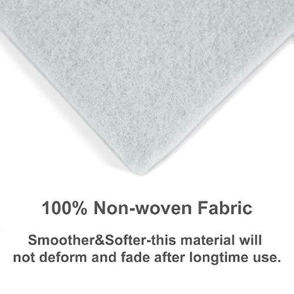 Duwee Deluxe Ironing Board Padding Only,10mm Thicken Felt Padding - size: 19"×55"