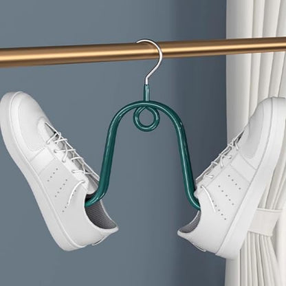 Stainless Steel Shoes Drying Rack Hanger 2Pcs