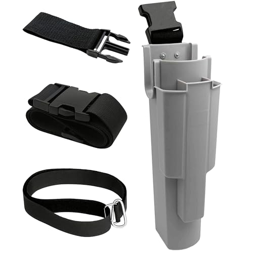 Window Cleaning Holster with Belt and Quick-Connect Leg Strap