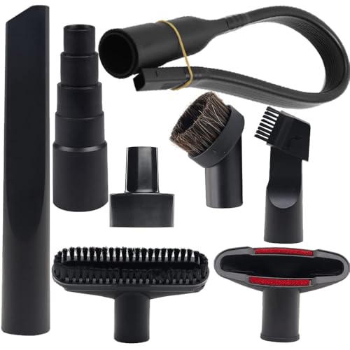 GIB 8Pcs Household Cleaning Vacuum Attachments for Shop Vac Accessories - color: 8 Pcs