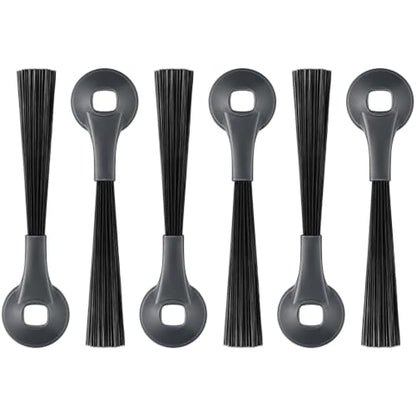Side Brush Compatible with Shark AI AV2501S, AV2501AE, RV2502AE, RV2520AOUS, AV2510AOUS Robot Vacuum Cleaner Replacement Parts - 6 Pack - size: Side Brushes - 6 Parts