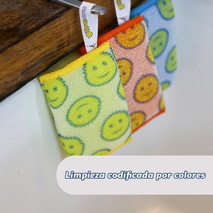 Scrub Daddy SCRDDY3CTX12 Scour Daddy - size: 3 pack