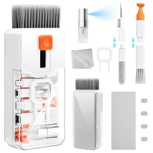 Ordilend Keyboard Cleaner & Laptop Cleaning Kit, All-in-1 for Computer PC - color: White
