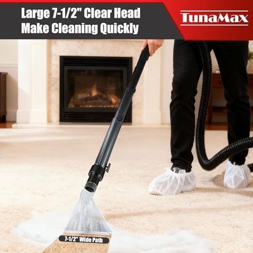 TunaMax Universal Work with All Wet Shop Vacs Clear Extractor Attachment - size: Large