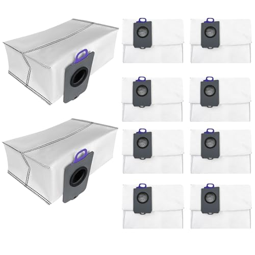 10 Pack Vacuum Bags Compatible WIth Narwal Freo Z Ultra Z10,Specialized Replacement Dust Bag For Narwal Freo Z Ultra Z10 Robot Vacuum Cleaner