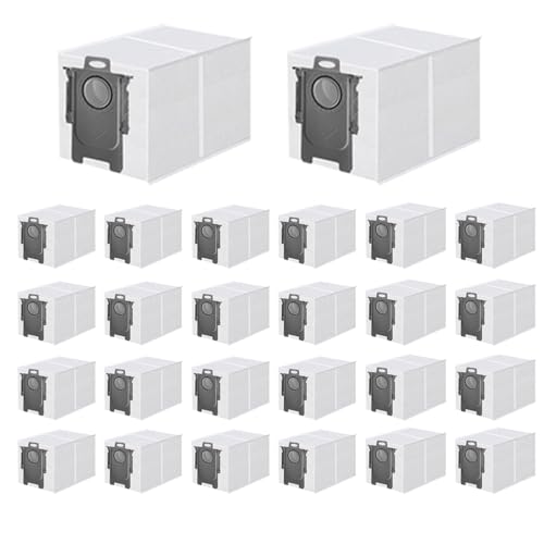 26 Pack Dust Bags for Roborock Qrevo S Pro, QV 35A,Qrevo S5V - size: 26 Pack
