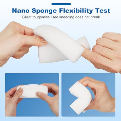 21-Pack Extra-Thick Melamine Cleaning Sponges - size: 21 Ct (Extra-Thick)