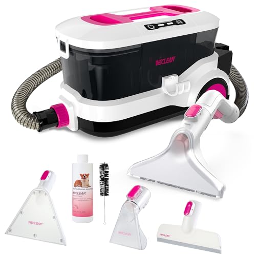 Carpet Cleaner Removes Pet Stains, Revives Couch & Car Seats - color: Pink