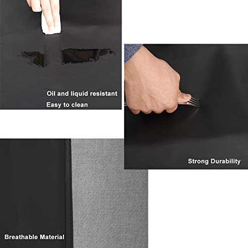 Thick Waterproof Apron Heavy Duty Oil Resistant PU Apron