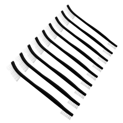 9 Pcs Double-Ended Cleaning Brushes Nylon Small Detailing Crevice Brush Mini Stiff Bristles Brushes All Purpose Cleaning Brush for Detailed Clean Jewelry Cars Kitchen Small Spacesnt