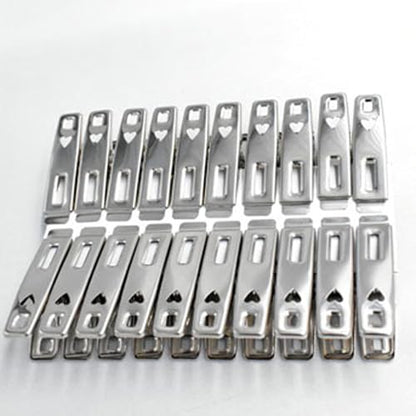 Stainless Steel Towel Clips, Heavy Duty Metal, 20PCS/2in - color: 2inch/20pcs
