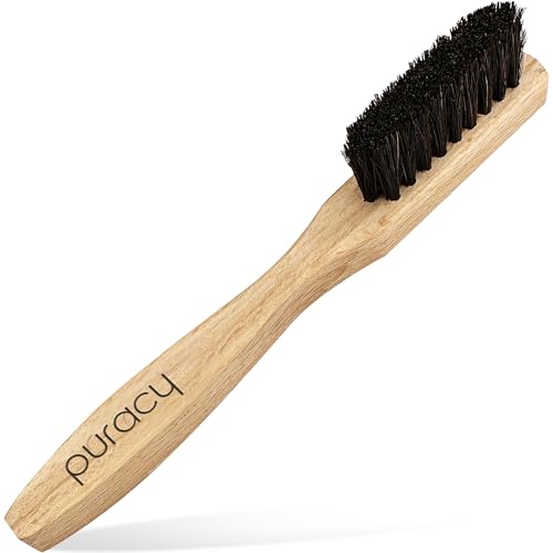 Puracy Laundry Stain Remover Brush for Tough, Deep, and Aged Clothing Stains, with Vegan Bristles for Safe and Effective Stain and Odor Elimination - size: One Size