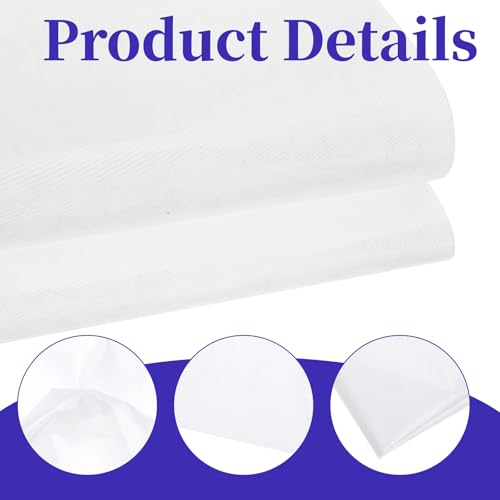 2 Pcs Pressing Cloth for Ironing, Silk Organza Mesh Cloth, Ironing Cloth, Fabric Press Clothing Sewing and Ironing Fabric Protector Press Tool, 12 x 16 Inch