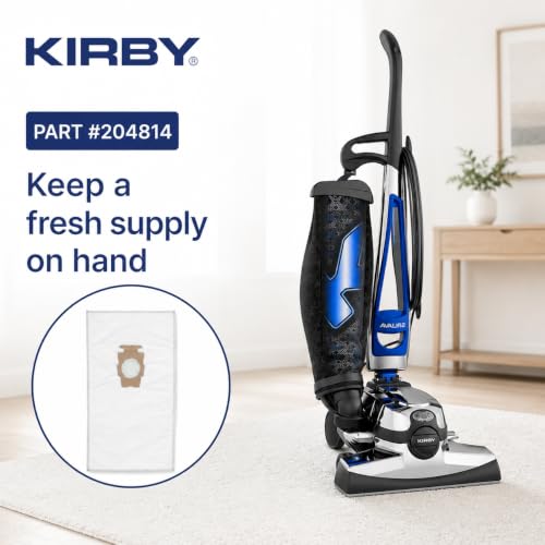 Kirby MicronMagic Plus HEPA Filter Bags 6-Pack | Part #204814 | Compatible with F-Style & Twist-Style Vacuums (54 Filer Bags/Case) - size: 9 Pack/54 Bags