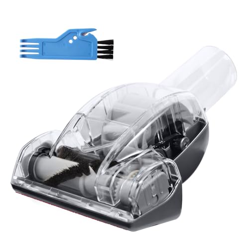 Upgraded Vacuum Pet Hair Power Brush Tool Attachment Compatible With Shark LA300 LA301 LA502 LA492 LA802 LA742 NV151 NV750 NV650 HV300 HV320 HV322 LA500 Vacuum Replacement Parts Black
