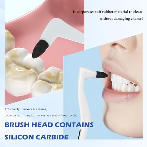 WALWAL Manual Tooth Stain Remover Teeth Whitening Tool for Oral Care