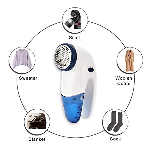 Portable Lint Remover, Fabric Shaver for Sweaters, Clothing and Furniture Fuzz