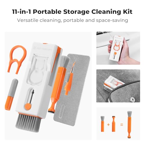 K&F CONCEPT Newly Upgraded 11-in-1 Keyboard Cleaning Kit，Multi-Device Tool