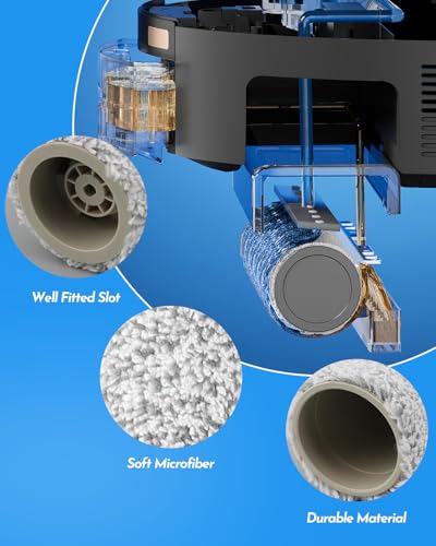 X9 Pro Omni Accessories for ECOVACS DEEBOT T80S Omni/X9 Pro Omni/S16 Plus - color: X9 Blue