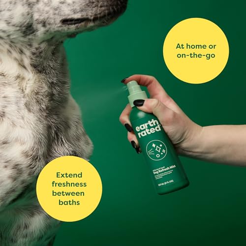 Earth Rated Dog Deodorizing Refresh Mist Spray, White Tea & Basil, 8oz - size: Deodorizing Spray