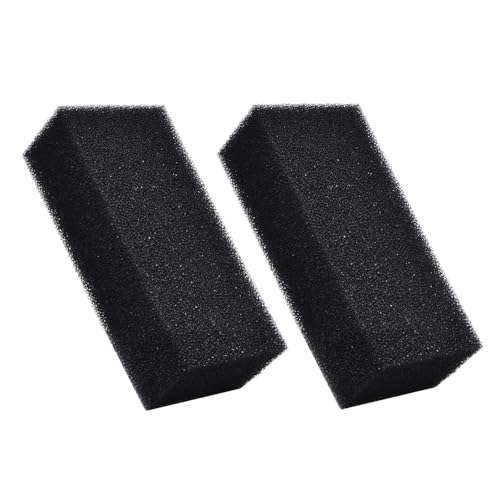 ALEGI Filter Foam Sponges, Bio Sponge Filter Media Pad, 10" x 4.7" x 2.75" - size: 10" x 4.7" x 2.75" (2pcs)