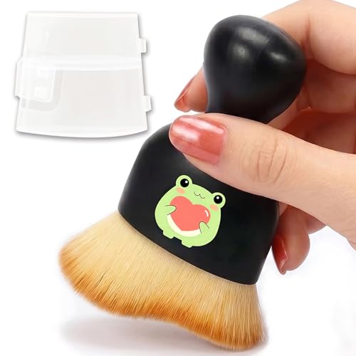 Frog Car Detailing Brush Soft Bristle Automotive Interior Cleaning Brush - color: Love Heart Frog