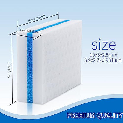 Upgrade Melamine Sponge, 3X Density, 25 Pack