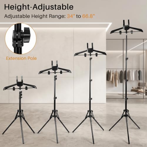 Garment Hanger For Steaming Clothes With Ironing Glove,Clothes Steamer Stand,Steam Rack For Clothes,Steam Iron Stand,Handheld Garment Steamer Rack,Clothes Hanger For Steam Ironing,Steam Stand Clothes - color: Steam rack + Gloves