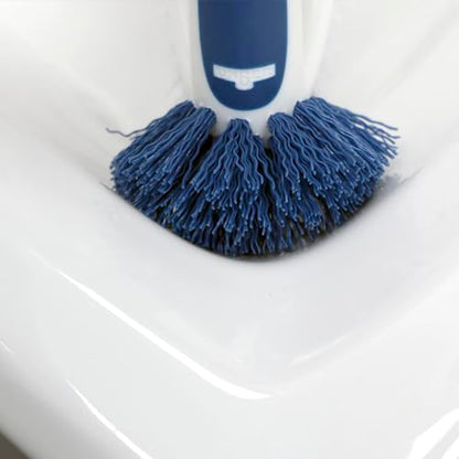 Unger 2-in-1 Scrubber Brush Tool, Crevice Cleaning Supplies, Dishwasher Safe, Rounded Bristles for Bathroom Scrubbing, Great for Tile, Bathtubs, and Showers, Bath & Tile (Pack of 4) - size: 4 Count, style: 2-in-1 Bath & Tile Brush