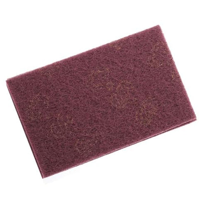 Heavy Duty Scouring Pads, Durable Professional 5pcs Set, Industrial Sponge Scourers, Abrasive Red Cleaning Pads for Home Kitchens, Restaurants, BBQ Enthusiasts, Oven Grates, Cookwa - color: Red