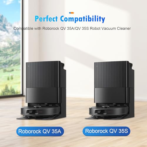 22 Pack Replacement Kit Compatible with Roborock QV 35A/QV 35S Robot Vacuum - color: 22 Pack QV 35A 35S Accessories