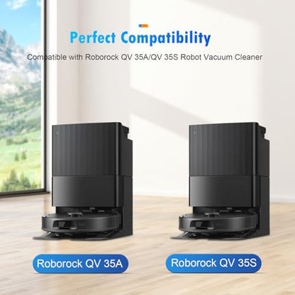 22 Pack Replacement Kit Compatible with Roborock QV 35A/QV 35S Robot Vacuum - color: 22 Pack QV 35A 35S Accessories