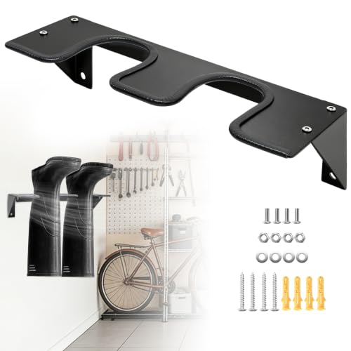 Wader Hangers Durable Coated Steel Wall Mounted Boot Rack - size: 1PCS