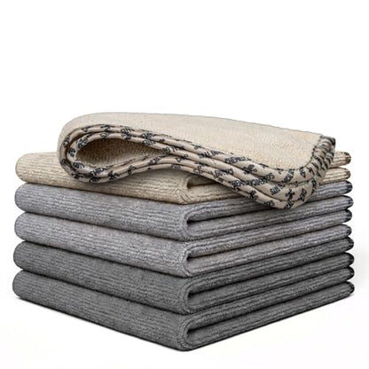 Chemical Guys, AllSwipe Multi-Purpose Microfiber Towels, 14 x 12, 6 Pack - size: 6 Pack