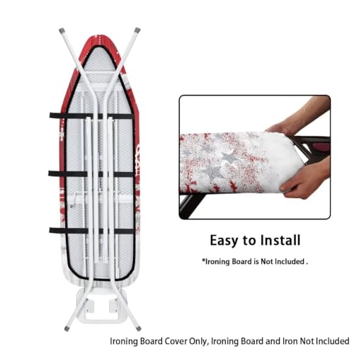 Christmas Tree Table Top Ironing Board Cover & Pad Home Decoration - color: Christmas Tree