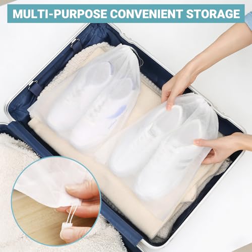 Shoe Washing Machine Bag 2 Pack - Reusable Laundry Shoe Bag for Washer and Dryer, 360° Deep Cleaning Machine for All Shoes Sneaker Tennis Shoes