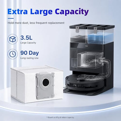 14 Pack Dust Bags for Ecovacs X8 X9 T30C T50 T80 M14 S14 S16 - style: 14PCS X8/X9/T50/T80 Bags
