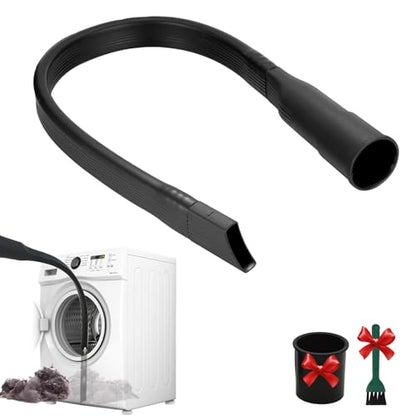 EZ SPARES Flexible Vacuum Crevice Attachment,Crevice Tool,25-inch Crevice Brush Tool Kit for Most 1-1/4" and 1-3/8"(32mm-35mm)Vacuum Hoses,Reach Deep Into Hidden Spaces(with An Adapter and Mini Brush) - color: Crevice Tool