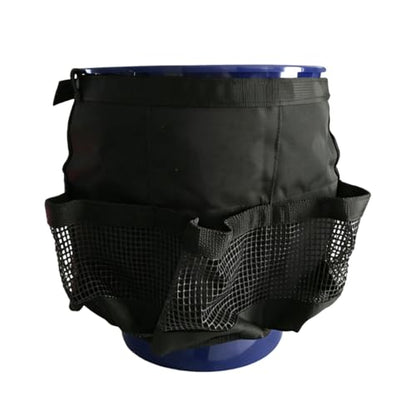 Craedli 5 Gallon Bucket Tool Organizer Bag Car Wash Caddy with Mesh Pockets
