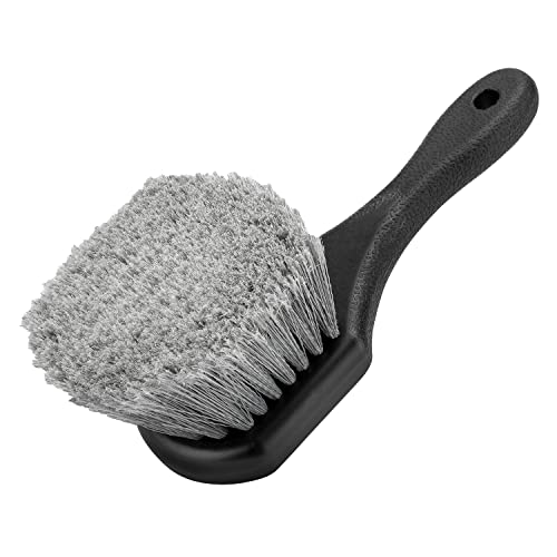 Voodoo Ride® VR-1036 Carpet-N-Upholstery Brush with Heavy Duty Nylon Bristles and Plastic Handle