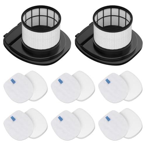 IX141 Filters Fit for Shark IX141 IX140 IX141AMZ - size: 2+6 Pack