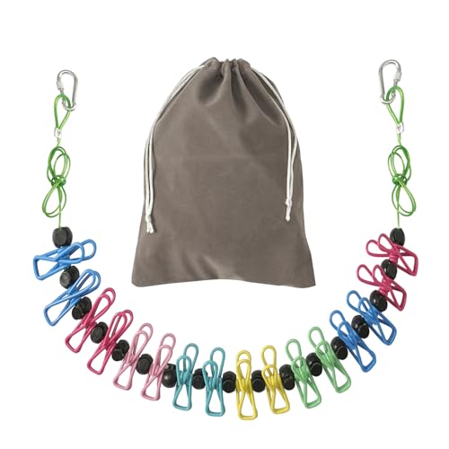 ISQ Steel Core Camping Clothesline with 16 Clothespins 17 Anti-Slip Balls Easy to Store Suitable for Outdoor Camping RV Travel Yachts and Balconies