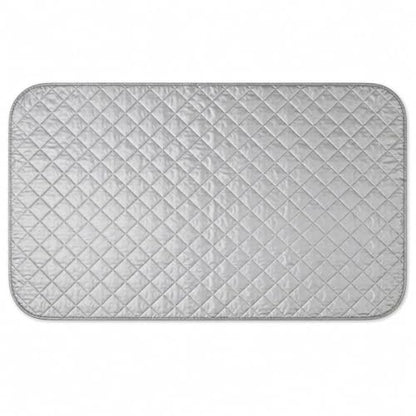 Portable Ironing Mat Blanket, Foldable Ironing Pad for Washer Dryer Top, Tabletop, Bed or Floor Ironing Board Alternative Replacement for Laundry Room, Apartment, Dorm, RV & Travel 18" x 31"