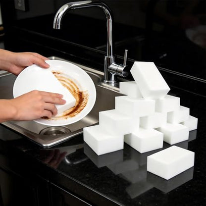 Extra Thick Magic Eraser Sponge, Melamine Cleaning Pads, 10 Pack
