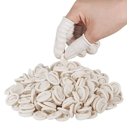 tifanso 210PCS Large Disposable Finger Cots for Fingertip Protection - size: Large (Pack of 210)